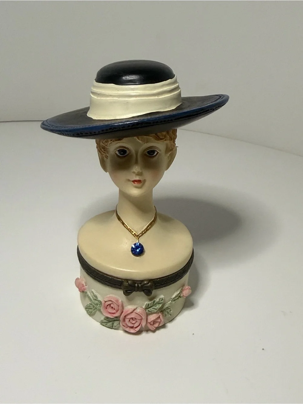 Decorative Lady Bust Jewelry trinket